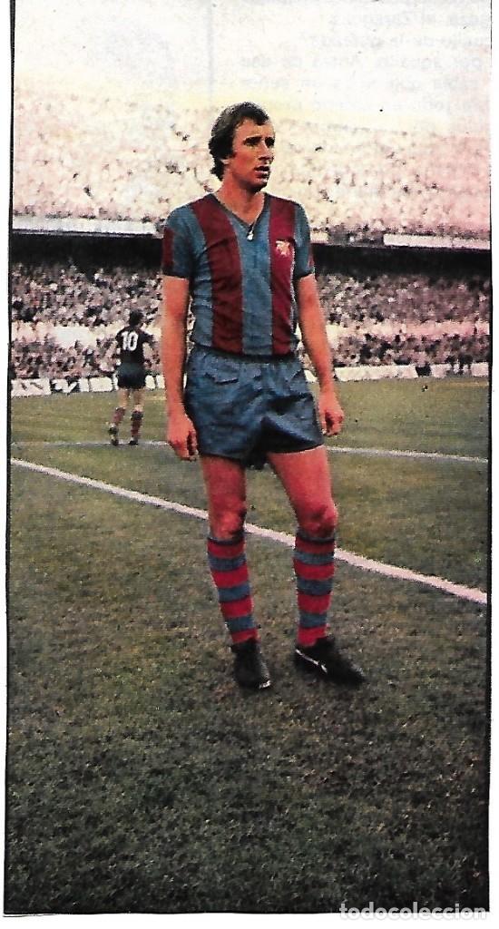 Coleccionismo deportivo: BAR&Ccedil;A: Recorte de Charly REXACH - Foto 1