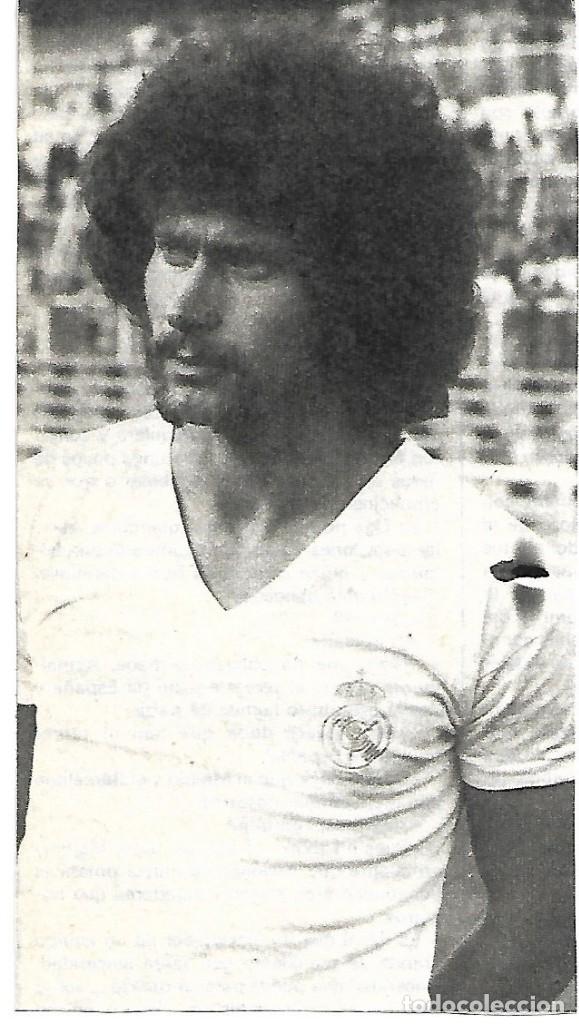 Coleccionismo deportivo: REAL MADRID: Gran recorte de PAUL BREITNER. 1975