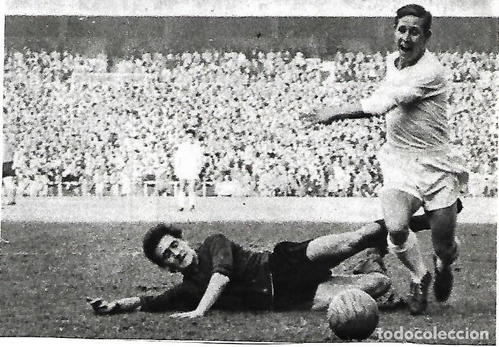 Collectionnisme sportif: REAL MADRID: Recorte de KOPA en acci&oacute;n