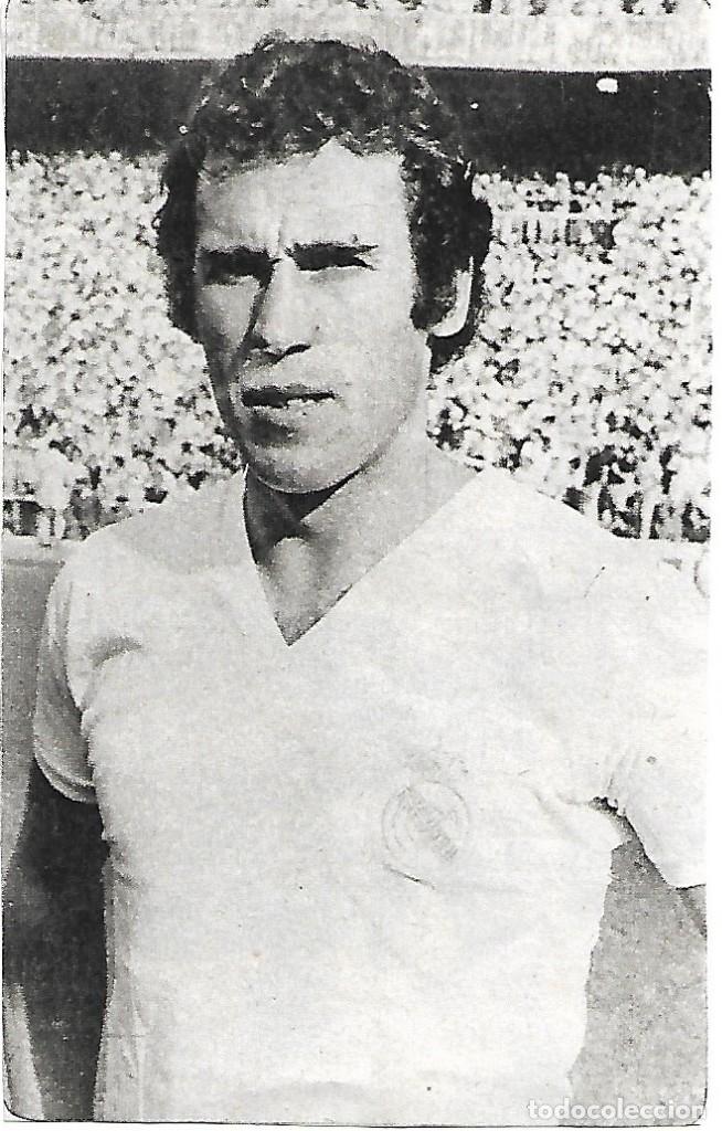Collectionnisme sportif: REAL MADRID: Recorte de AMANCIO. 1974