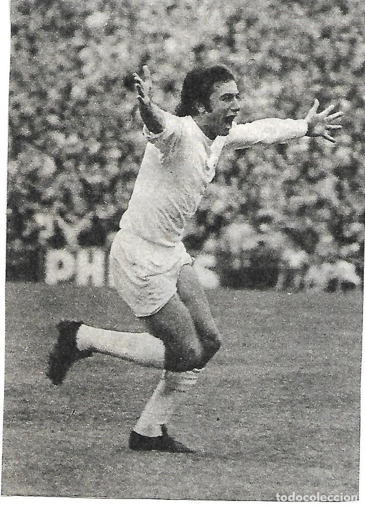Collectionnisme sportif: REAL MADRID: Gran recorte de Toni GRANDE. 1973