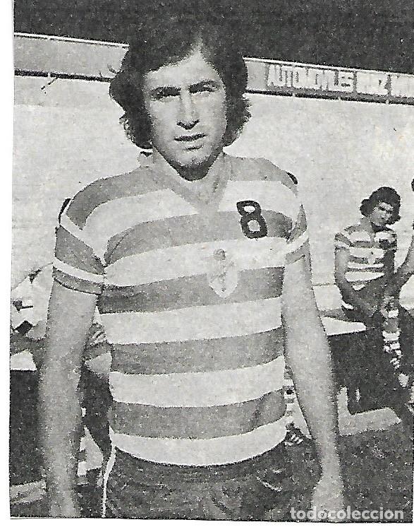 Collectionnisme sportif: GRANADA CF: Recorte de Toni GRANDE. 1974