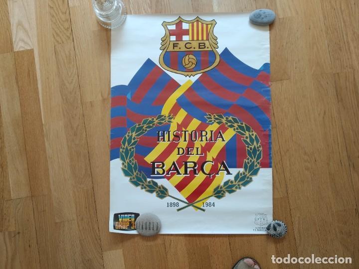 Collezionismo sportivo: Cartel Historia del Bar&ccedil;a 1898 1984 Video Grup 38