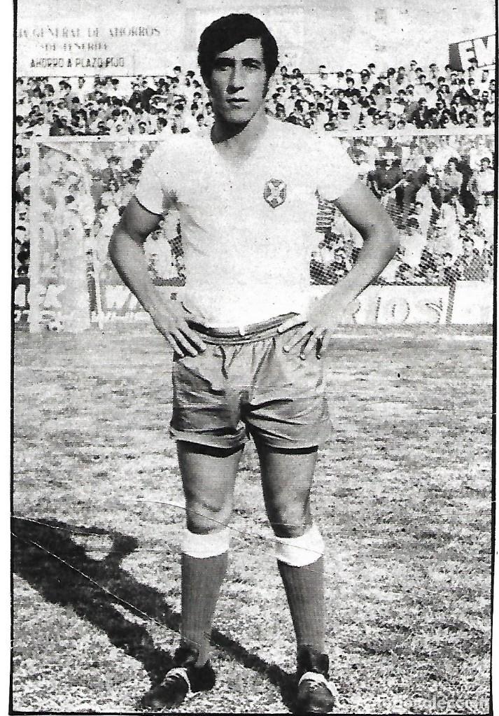 Collezionismo sportivo: CLUB DEPORTIVO TENERIFE: Recorte de CANTUDO. 1973