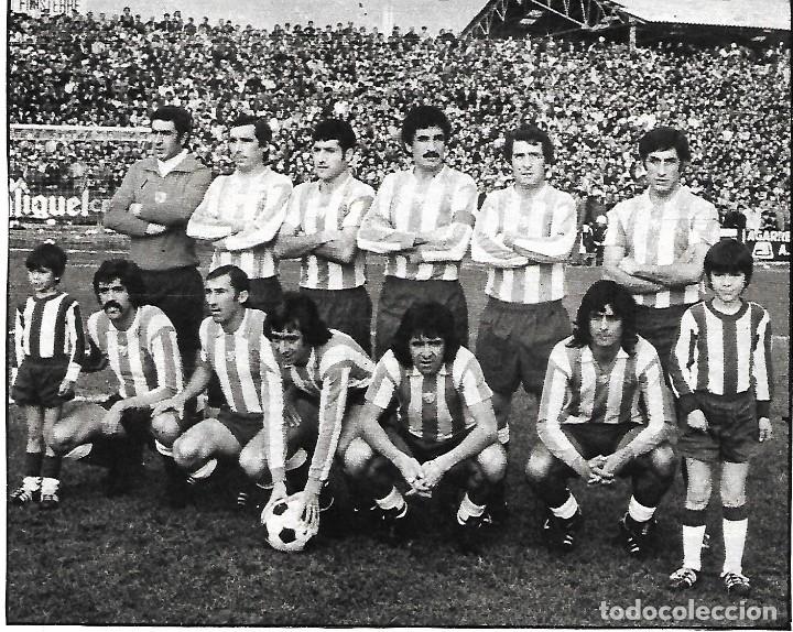 Collezionismo sportivo: CLUB DEPORTIVO M&Aacute;LAGA: Recorte de un equipo de la temporada 74-75