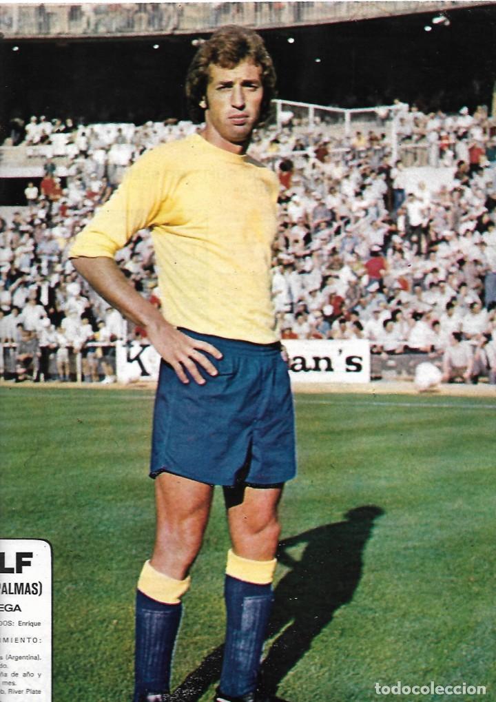 Sammelleidenschaft Sport: UNI&Oacute;N DEPORTIVA LAS PALMAS: P&oacute;ster de Quique WOLFF. 1975
