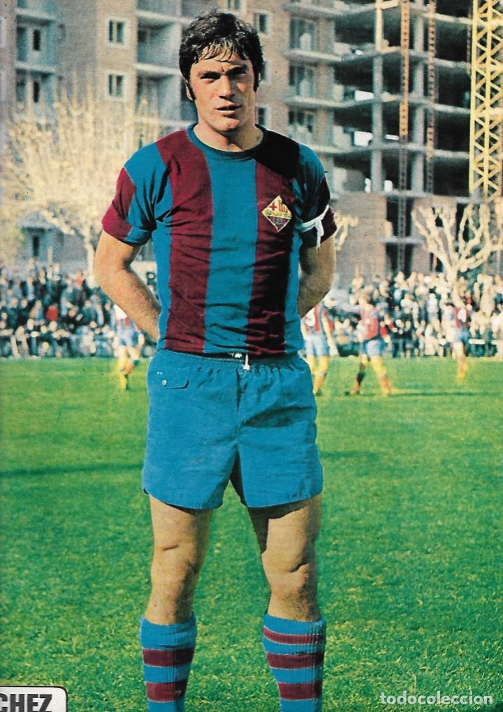 Collectionnisme sportif: BARCELONA ATL&Eacute;TICO: P&oacute;ster de S&Aacute;NCHEZ. 1975