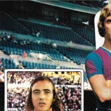 Coleccionismo deportivo: BARÇA Y AJAX: PÓSTER DE JOHAN NEESKENS. 1974. Lote 274874868
