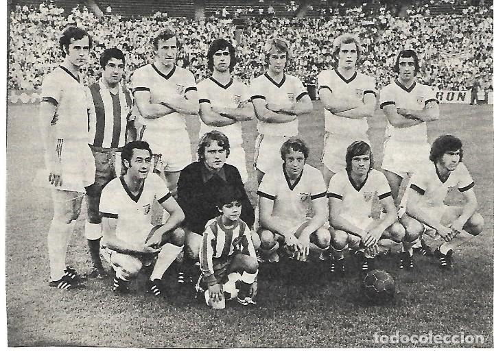 Sammelleidenschaft Sport: BAYERN DE MUNICH ( MUNCHEN ): Recorte del equipo que jug&oacute; el partido de Homenaje a Collar