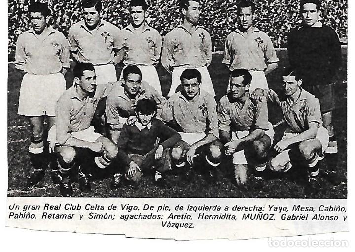 Sammelleidenschaft Sport: REAL CLUB CELTA DE VIGO: Recorte de un gran equipo de la temporada 47-48.