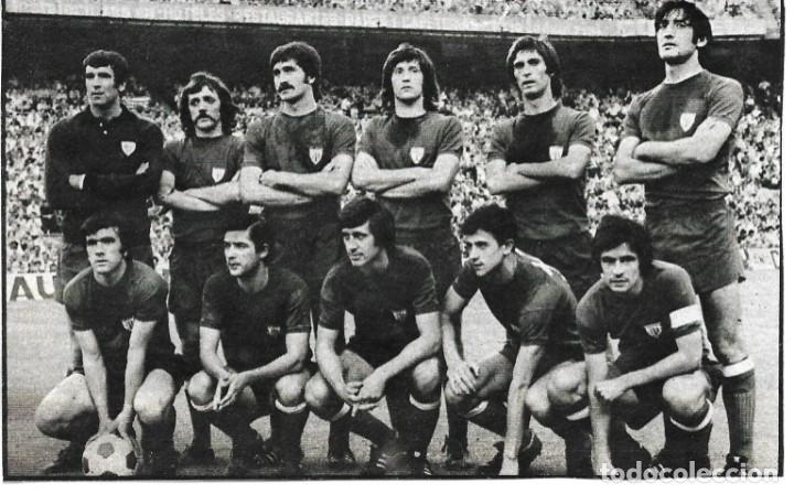 Sammelleidenschaft Sport: ATHLETIC DE BILBAO: Recorte de un equipo de la temporada 75-76