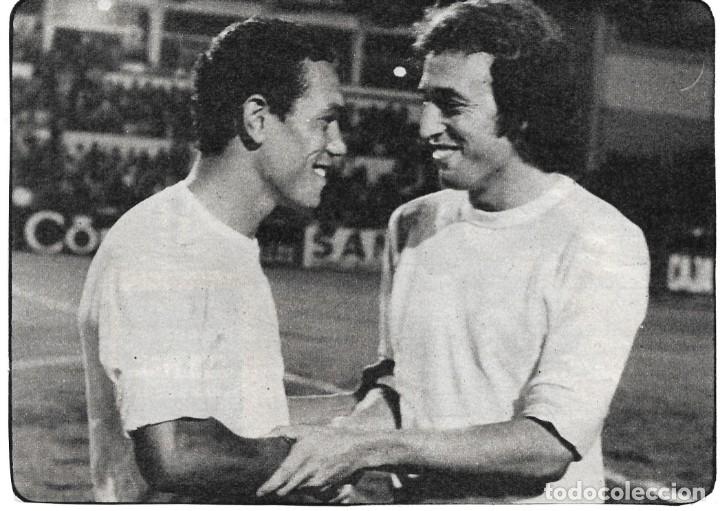 Sammelleidenschaft Sport: UNI&Oacute;N DEPORTIVA LAS PALMAS: Recorte de F&Eacute;LIX y WOLFF. 1975