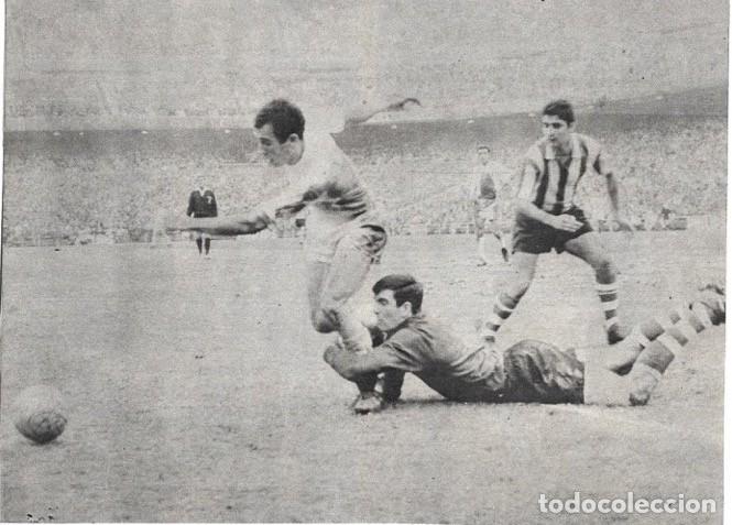 Sammelleidenschaft Sport: Gran recorte de IRIBAR haciendo penalty a AMANCIO