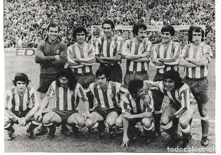 Sammelleidenschaft Sport: ATL&Eacute;TICO DE MADRID: Recorte de un equipo de la temporada 74-75
