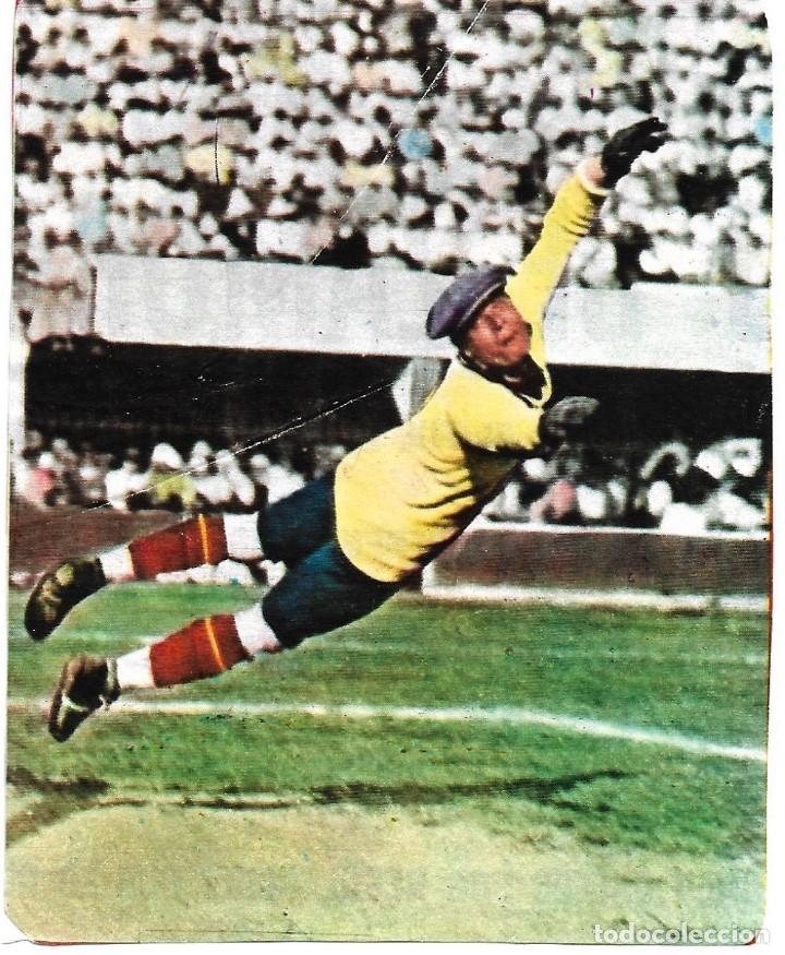 Sammelleidenschaft Sport: Recorte de Ricardo ZAMORA en una estirada.