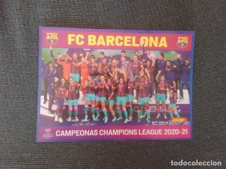 Sammelleidenschaft Sport: BARCELONA WOMEN'S CAMPEONAS CHAMPIONS LEAGUE OBLAK ATL&Eacute;TICO MADRID DOBLE P&Oacute;STER 1 P&Aacute;G REVISTA JUG&Oacute;N