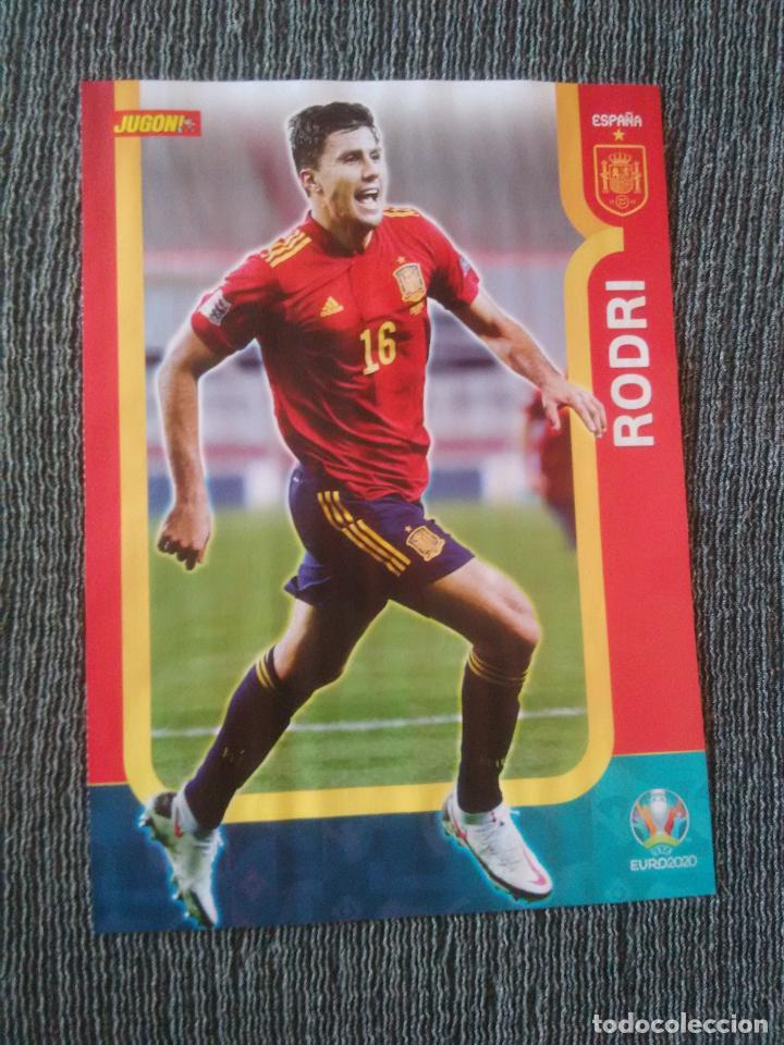 Sammelleidenschaft Sport: RODRI Y ALVARO MORATA ESPA&Ntilde;A SELECCI&Oacute;N ESPA&Ntilde;OLA EURO 2020 EUROCOPA DOBLE P&Oacute;STER 1 P&Aacute;G REVISTA JUG&Oacute;N