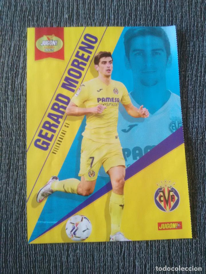 Sammelleidenschaft Sport: GERARD MORENO VILLARREAL P&Oacute;STER 1 P&Aacute;GINA REVISTA JUG&Oacute;N