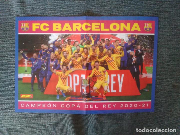 Sammelleidenschaft Sport: BARCELONA 2020-2021 BAR&Ccedil;A CAMPE&Oacute;N COPA REY 20-21 CALENDARIO EURO EUROCOPA P&Oacute;STER 2 P&Aacute;G REVISTA JUG&Oacute;N