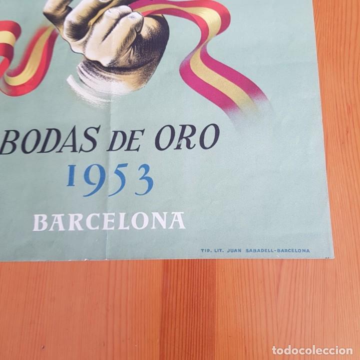 Coleccionismo deportivo: RCD ESPA&Ntilde;OL BODAS DE ORO 1953. - Foto 4
