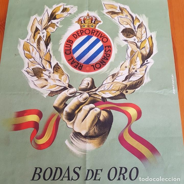 Coleccionismo deportivo: RCD ESPA&Ntilde;OL BODAS DE ORO 1953. - Foto 5