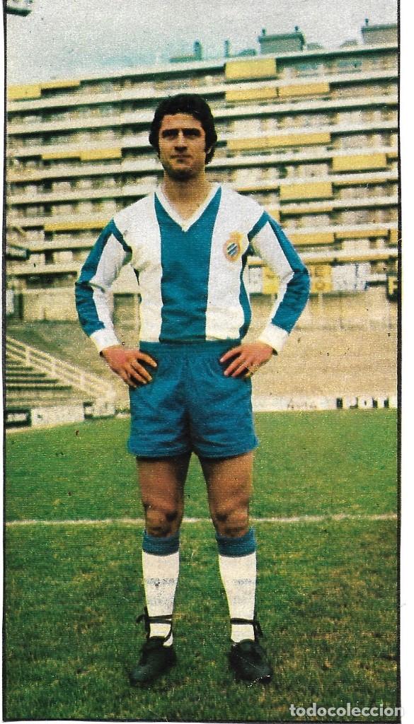 Coleccionismo deportivo: RCD. ESPA&Ntilde;OL: Recorte de SOLSONA. 1975 - Foto 1