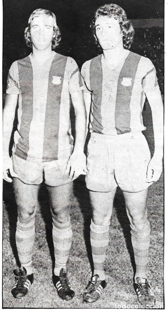 Sammelleidenschaft Sport: BAR&Ccedil;A: Gran recorte de NEESKENS y ALBALADEJO. 1974