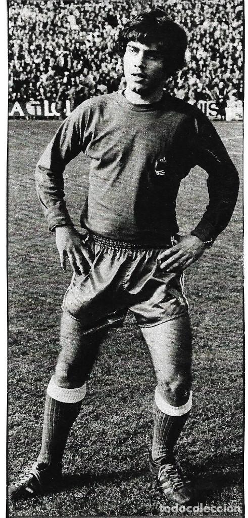 Sammelleidenschaft Sport: REAL SOCIEDAD: Recorte de L&Oacute;PEZ UFARTE. 1976