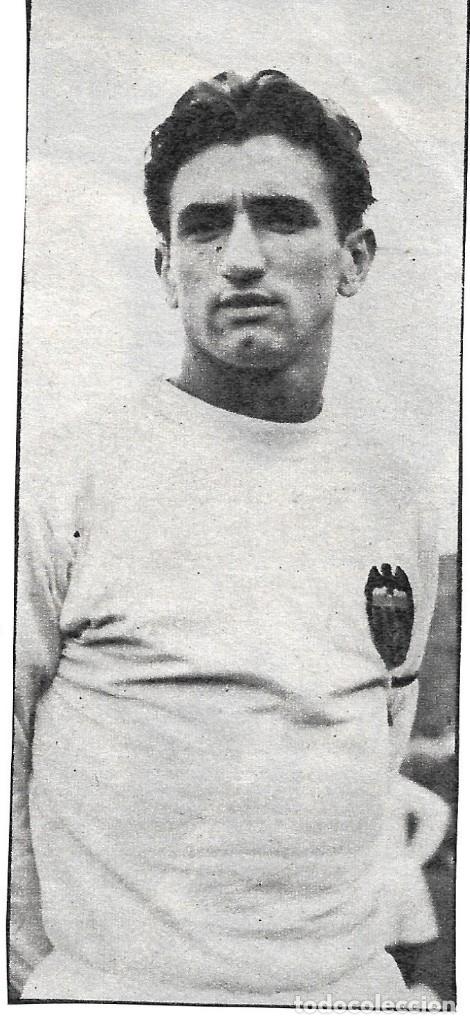 Coleccionismo deportivo: VALENCIA CF: Recorte de H&Eacute;CTOR N&Uacute;&Ntilde;EZ. - Foto 1