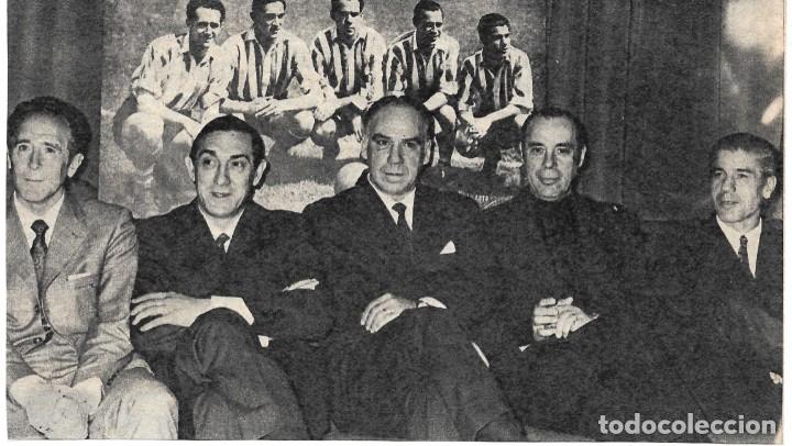 Sammelleidenschaft Sport: ATHLETIC DE BILBAO: Recorte de IRIONDO, VENANCIO, ZARRA, PANIZO y GAINZA vestidos de calle en los 70