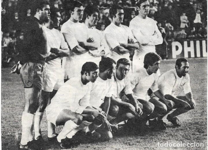Sammelleidenschaft Sport: REAL MADRID: Gran recorte de un equipo de la temporada 69-70