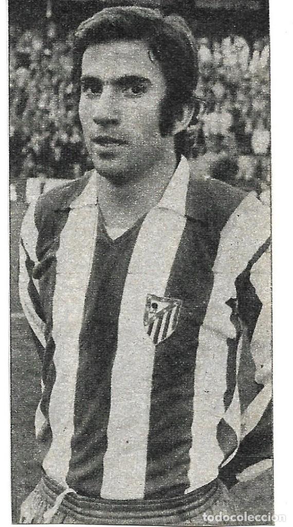 Sammelleidenschaft Sport: Atl&eacute;tico de Madrid: Recorte de BERMEJO.1975