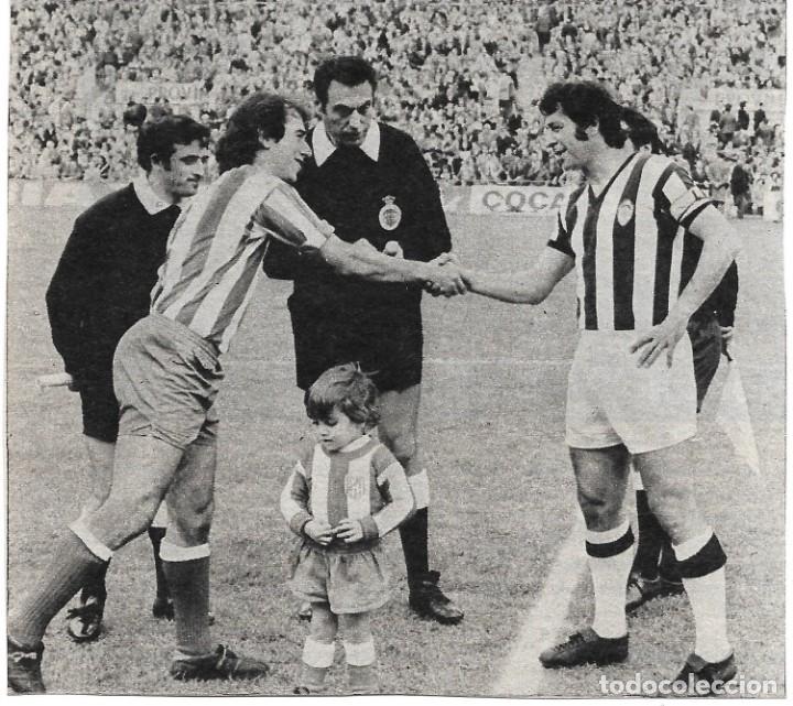 Sammelleidenschaft Sport: CD. CASTELL&Oacute;N: Recorte de CELA saludando a Adelardo