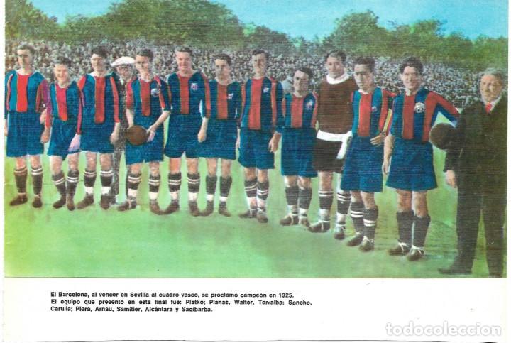Sammelleidenschaft Sport: BAR&Ccedil;A: Recorte del equipo Campe&oacute;n de Copa en 1925