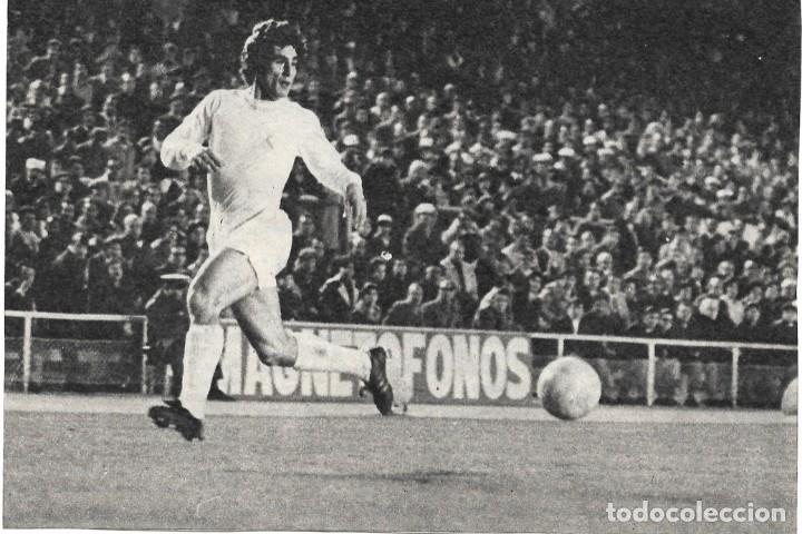 Collezionismo sportivo: REAL MADRID: Recorte de Goyo BENITO en acci&oacute;n.