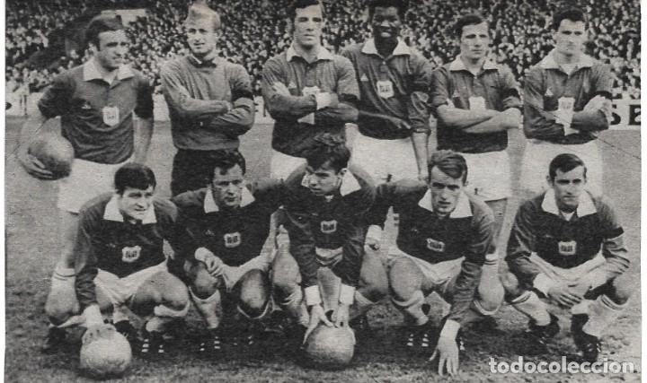 Collezionismo sportivo: ANDERLECHT ( B&Eacute;LGICA ): Recorte de un equipo de los &uacute;ltimos a&ntilde;os 60
