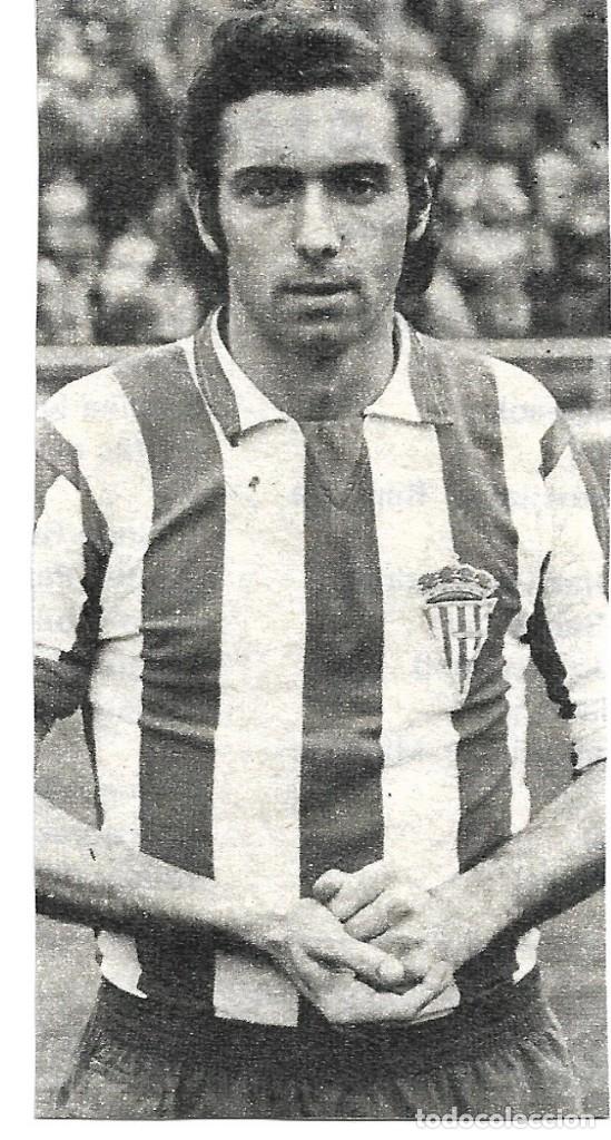 Collezionismo sportivo: REAL SPORTING DE GIJ&Oacute;N: Recorte de QUINI