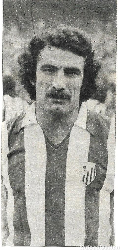 Collezionismo sportivo: ATL&Eacute;TICO DE MADRID: Recorte de CAP&Oacute;N. 1976