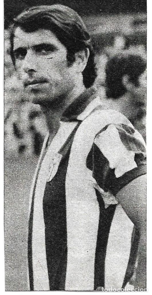 Collezionismo sportivo: ATL&Eacute;TICO DE MADRID: Recorte de ALBERTO. 1976
