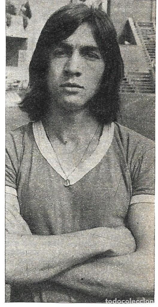 Collezionismo sportivo: ATL&Eacute;TICO DE MADRID: Recorte de FRAGUAS. 1976