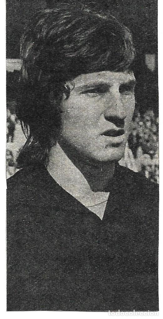 Collezionismo sportivo: ATL&Eacute;TICO DE MADRID: Recorte de TIRAPU.1976