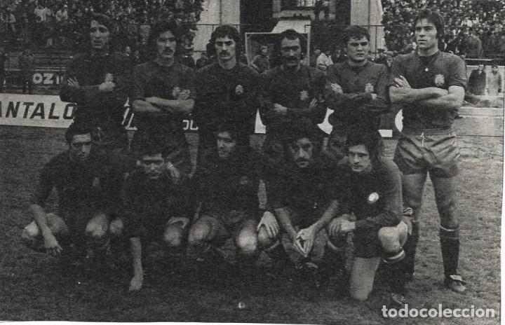 Collezionismo sportivo: SELECCI&Oacute;N ESPA&Ntilde;OLA DE F&Uacute;TBOL: Recorte de un equipo de 1977