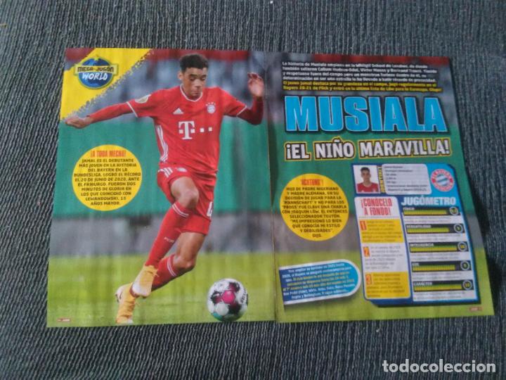 Sammelleidenschaft Sport: MUSIALA BAYERN MUNICH TIPO P&Oacute;STER 1 P&Aacute;G REPORTAJE MEGA JUG&Oacute;N WORLD + SPORTING CLUB PEDRO GON&Ccedil;ALVES