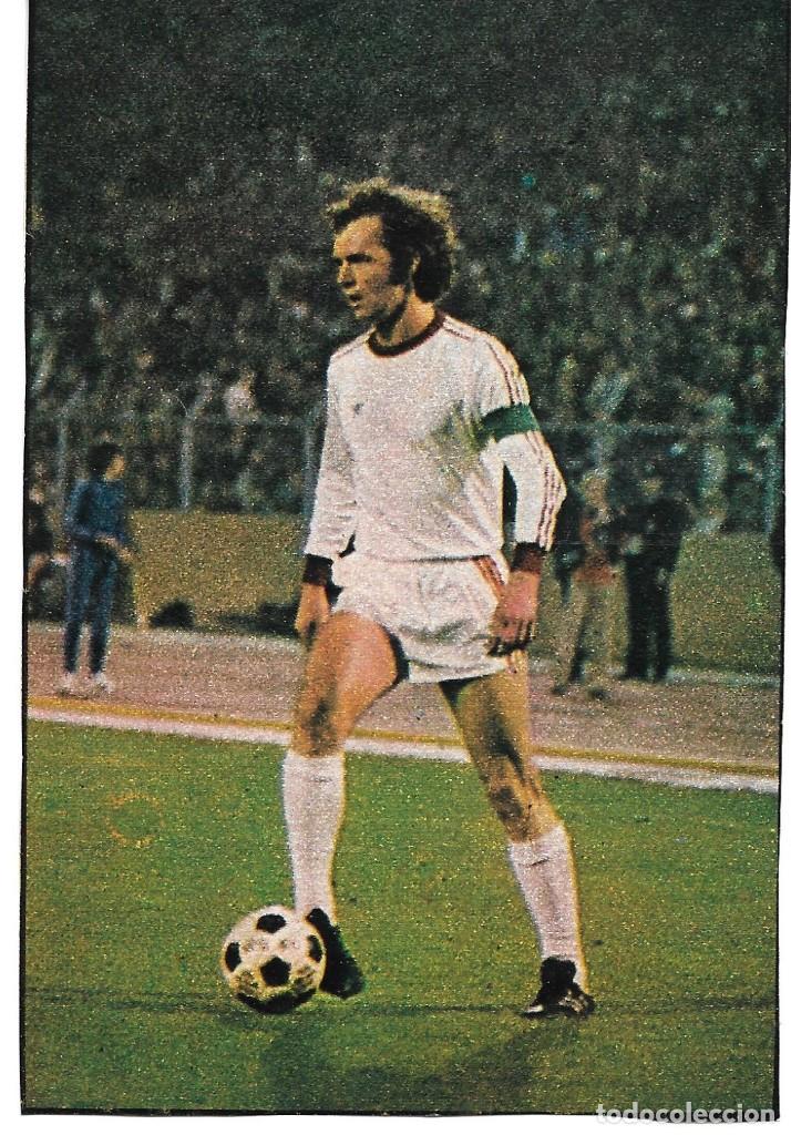 Coleccionismo deportivo: BAYERN MUNICH ( MUNCHEN ): Recorte de BECKENBAUER