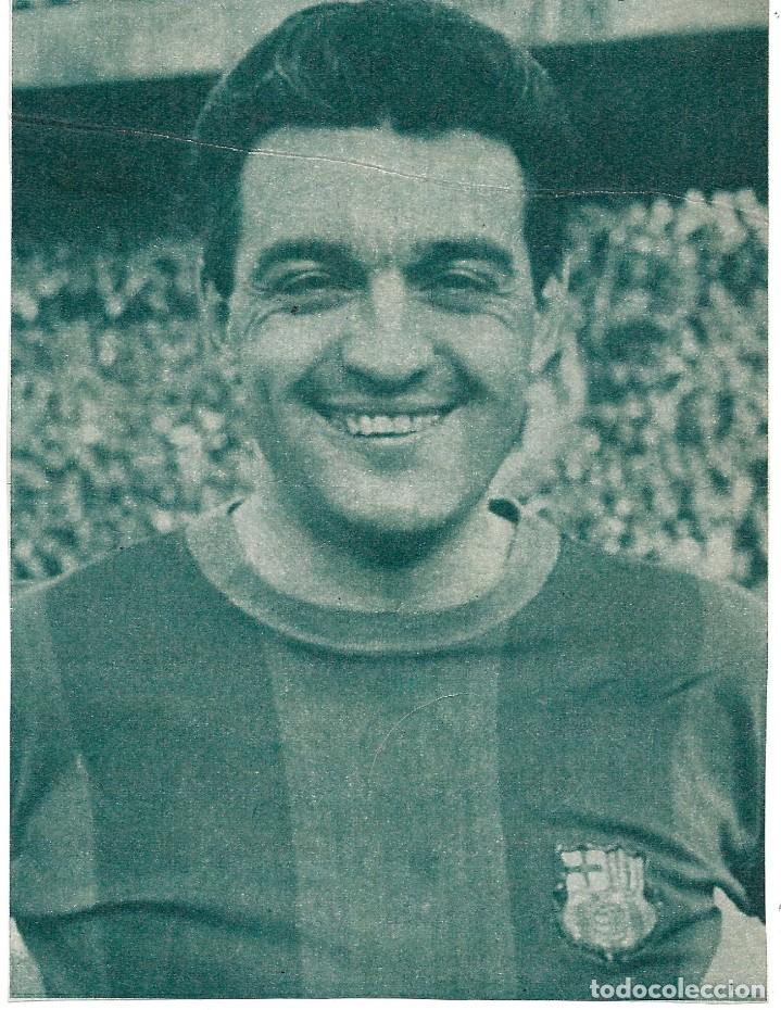 Coleccionismo deportivo: BAR&Ccedil;A: Gran recorte de MART&Iacute; VERG&Eacute;S. 1966 - Foto 1