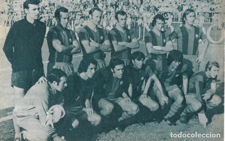 Sammelleidenschaft Sport: BAR&Ccedil;A: Gran recorte de un equipo de la temporada 73-74