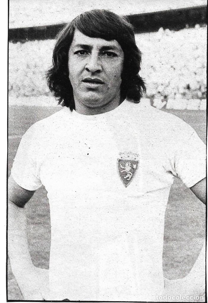 Sammelleidenschaft Sport: REAL ZARAGOZA: Gran recorte de Nino ARR&Uacute;A. 1975