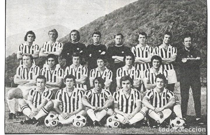 Sammelleidenschaft Sport: JUVENTUS de TUR&Iacute;N ( JUVE,Torino): Recorte de la plantilla de 1974