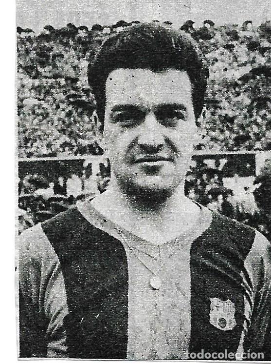 Collezionismo sportivo: BAR&Ccedil;A: Recorte de Mart&iacute; VERG&Eacute;S