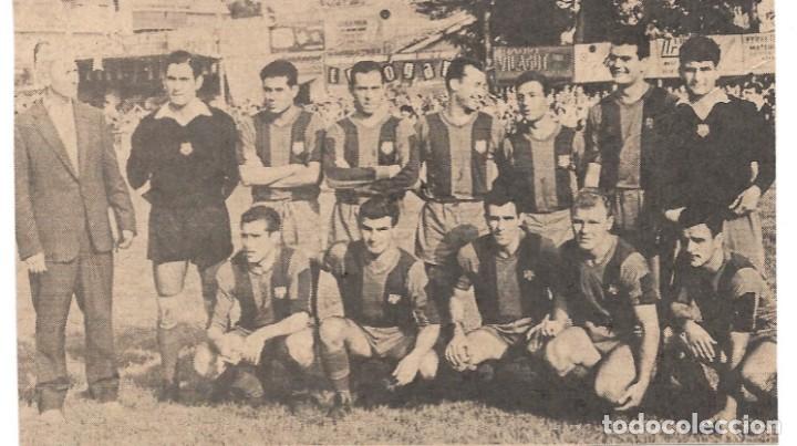 Sammelleidenschaft Sport: BAR&Ccedil;A: Recorte de un equipo de 1959